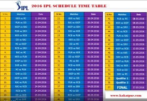 IPL-2016-Match-Schedule